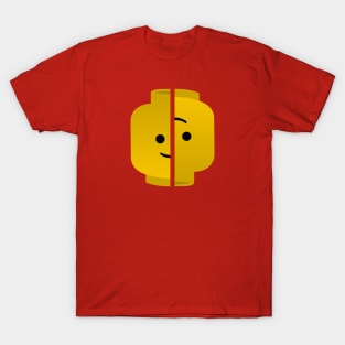 Lego head Upside down T-Shirt